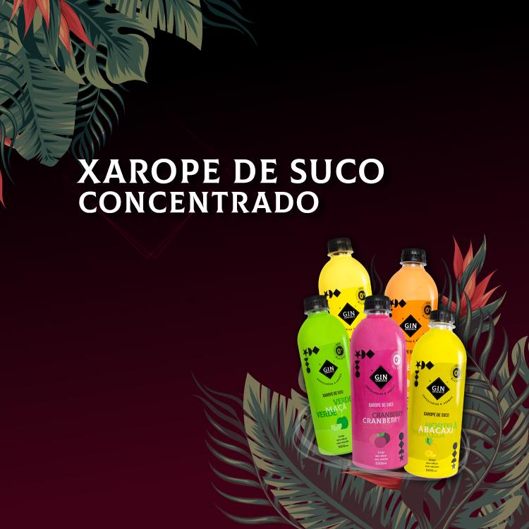 Xarope Gin Sabores 500ml Limão Siciliano